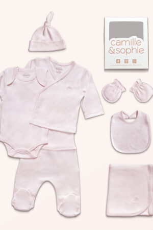 Set Bienvenido al mundo - PR, Rosado