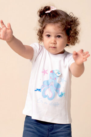 T-shirt Mi estrella - 2 T, Blanco