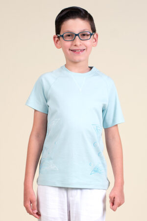 T-shirt Semilla Silvestre - 12, Celeste