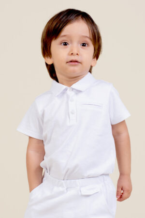 T-shirt Vireo - 9 - 12 M, Blanco